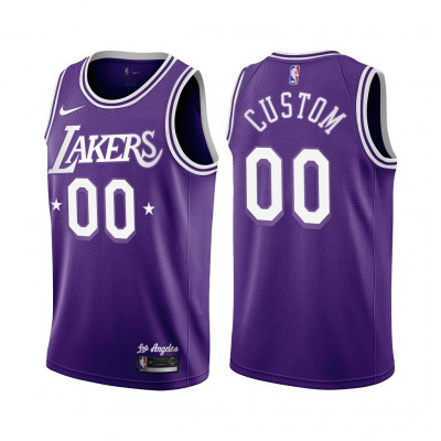 Los Angeles Lakers 2021-22 City Edition Customizable Jersey