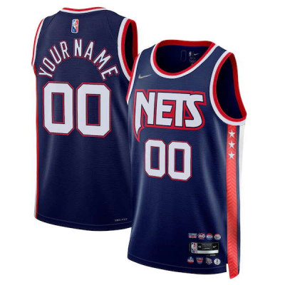 Brooklyn Nets 2021-22 City Edition Customizable Jersey