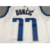 Luka Dončić Dallas Mavericks 2021-22 White Jersey with 75th Anniversary Logos