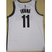 Kyrie Irving Brooklyn Nets 2021-22 White Jersey with 75th Anniversary Logos