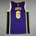 LeBron James Los Angeles Lakers 2021-22 Statement Jersey with 75th Anniversary Logos