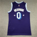 Russell Westbrook Los Angeles Lakers 2021-22 City Edition Jersey with 75th Anniversary Logos