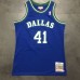 Dirk Nowitzki Mitchell & Ness Dallas Mavericks 1998-99 Rookie Season Blue Jersey - Super AAA