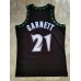 Kevin Garnett Mitchell & Ness Minnesota Timberwolves 1997-98 Rookie Season Black Jersey - Super AAA