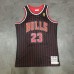 Michael Jordan Mitchell & Ness Chicago Bulls 1997-98 Pinstripe Championship Special Edition Jersey - Super AAA