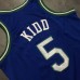 Jason Kidd Mitchell & Ness Dallas Mavericks 1994-95 Rookie Season Blue Jersey - Super AAA