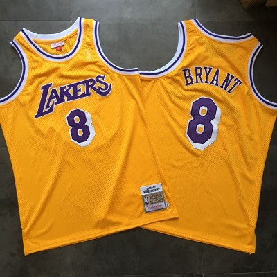 Kobe Bryant Mitchell & Ness Los Angeles Lakers 1996-97 Rookie Season Jersey - Super AAA