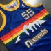 Dikembe Mutombo Mitchell & Ness Denver Nuggets 1991-92 Rookie Season Blue Jersey - Super AAA