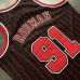 Dennis Rodman Mitchell & Ness Chicago Bulls 1996-97 Pinstripe Championship Special Edition Jersey - Super AAA