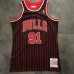 Dennis Rodman Mitchell & Ness Chicago Bulls 1996-97 Pinstripe Championship Special Edition Jersey - Super AAA