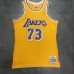 Dennis Rodman Mitchell & Ness Los Angeles Lakers 1998-99 Yellow Jersey - Super AAA