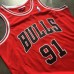 Dennis Rodman Mitchell & Ness Chicago Bulls 1997-98 Red Jersey - Super AAA