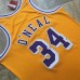 Shaquille O'Neal Mitchell & Ness Los Angeles Lakers 1996-97 Yellow Jersey - Super AAA