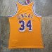 Shaquille O'Neal Mitchell & Ness Los Angeles Lakers 1996-97 Yellow Jersey - Super AAA