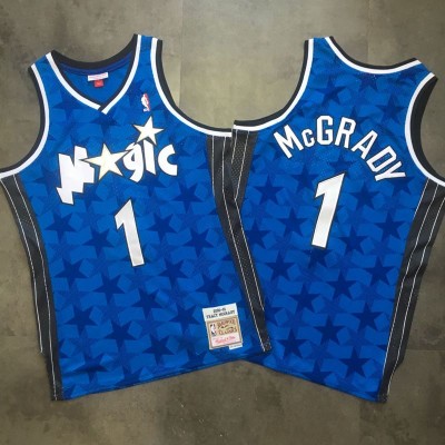 Tracy McGrady Mitchell & Ness Orlando Magic 2000-01 Stars Jersey - Super AAA