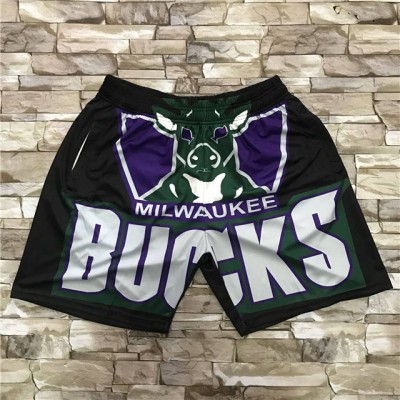 Milwaukee Bucks M&N Big Face Shorts