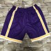 Los Angeles Lakers M&N Big Face Purple Shorts