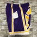 Los Angeles Lakers M&N Big Face Purple Shorts