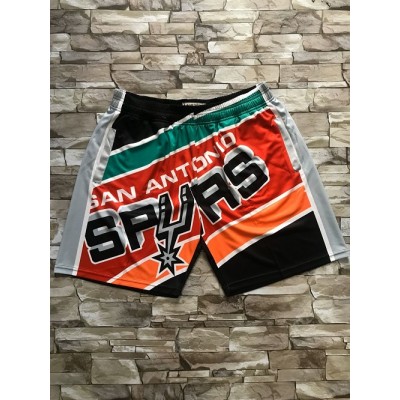 San Antonio Spurs M&N Big Face Shorts