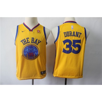 Kevin Durant Golden State Warriors 2018 City Edition Kids/Youth Jersey Kevin Durant Golden State Warriors 2018 City Edition Kids/Youth Jersey