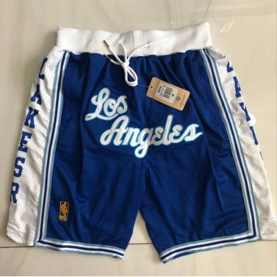 Los Angeles Lakers Classic Blue JUST DON Shorts