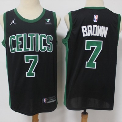 Jaylen Brown Boston Celtics 2020-21 Statement Black Jersey