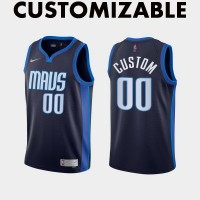Dallas Mavericks 2020-21 Earned Edition Customizable Jersey