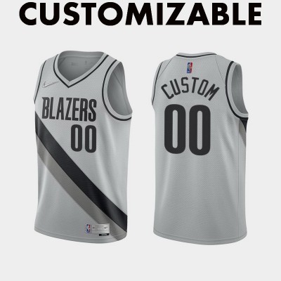Portland Trail Blazers 2020-21 Earned Edition Customizable Jersey