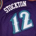 John Stockton Mitchell Ness Utah Jazz 1996-97 Purple Jersey - Super AAA