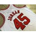 Michael Jordan No.45 Mitchell & Ness Chicago Bulls 1994-95 White Jersey - Super AAA