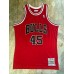 Michael Jordan No.45 Mitchell & Ness Chicago Bulls 1994-95 Red Jersey - Super AAA