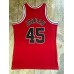 Michael Jordan No.45 Mitchell & Ness Chicago Bulls 1994-95 Red Jersey - Super AAA