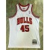 Michael Jordan No.45 Mitchell & Ness Chicago Bulls 1994-95 White Jersey - Super AAA