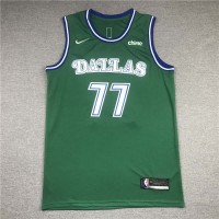 Luka Dončić Dallas Mavericks 2020-21 Classic Edition Green Jersey