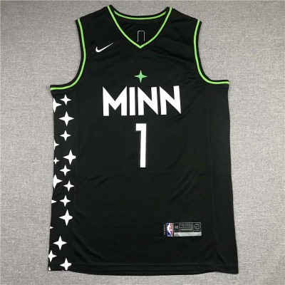 Anthony Edwards Minnesota Timberwolves 2020-21 City Edition Jersey