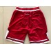 Chicago Bulls Red JUST DON Shorts