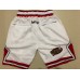 Chicago Bulls White JUST DON Shorts