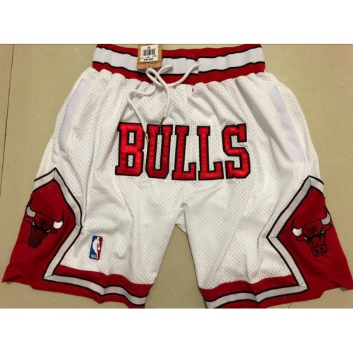 white chicago bulls shorts