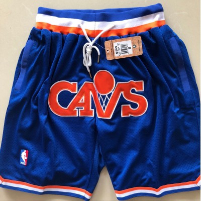 Cleveland Cavaliers Blue JUST DON Shorts