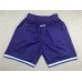 Charlotte Hornets Purple JUST DON Shorts