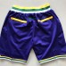 Utah Jazz Purple JUST DON Shorts Utah Jazz Purple JUST DON Shorts