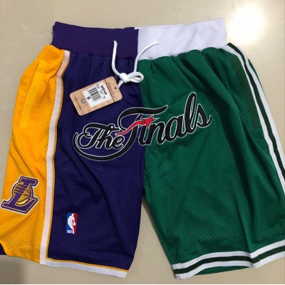 Lakers/Celtics Finals Limited Edition JUST DON Shorts