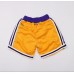 Los Angeles Lakers Yellow JUST DON Shorts