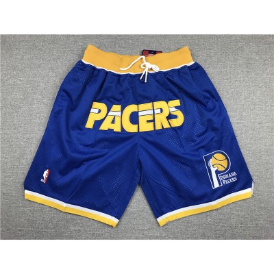 Indiana Pacers Blue JUST DON Shorts