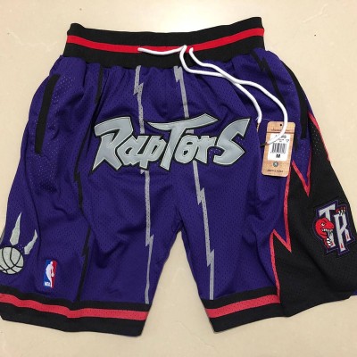 Toronto Raptors Purple JUST DON Shorts Toronto Raptors Purple JUST DON Shorts
