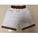 Philadelphia 76ers White "Sixers" JUST DON Shorts