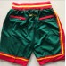 Seattle Supersonics Green JUST DON Shorts