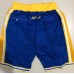 Golden State Warriors Blue JUST DON Shorts