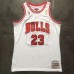 Michael Jordan Mitchell & Ness Chicago Bulls 1996-97 Championship Special Edition White Jersey - Super AAA