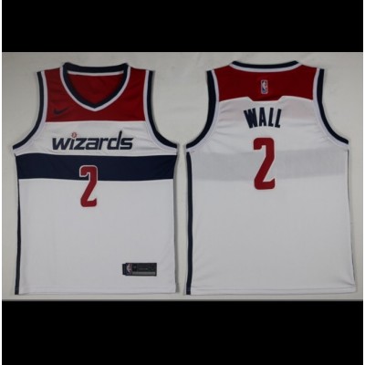 John Wall Washington Wizards White Jersey